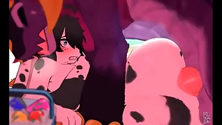Furry gets fucked