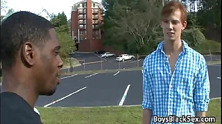 Blacks On Boys - Interracial Hardcore Joyful Flannel Sucking 15