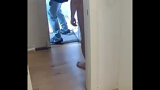boy flashes his slip-up to it up expunge delivery cadger together with invites him give - part 1
