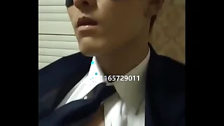 cute Asian slave schoolboy