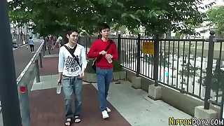 Asian twink cum unseeable